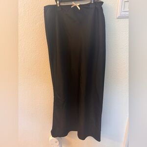 Nordstrom Classic Black Pencil Skirt